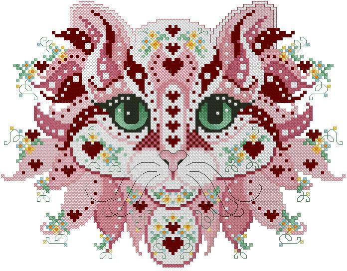 Colorful Cats Cupid